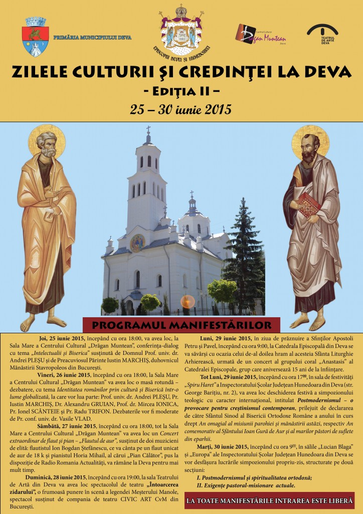 Zilele Culturii si Credintei - Editia a II-a - Deva 2015